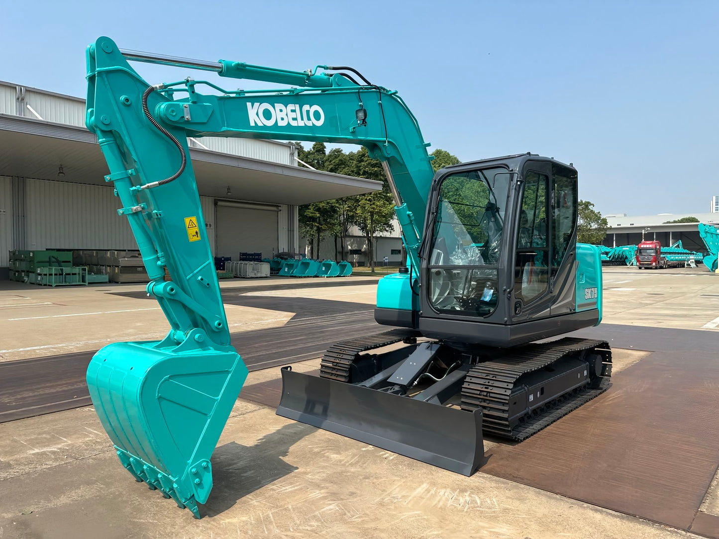 New Kobelco SK75-11 Excavator for Sale detail view