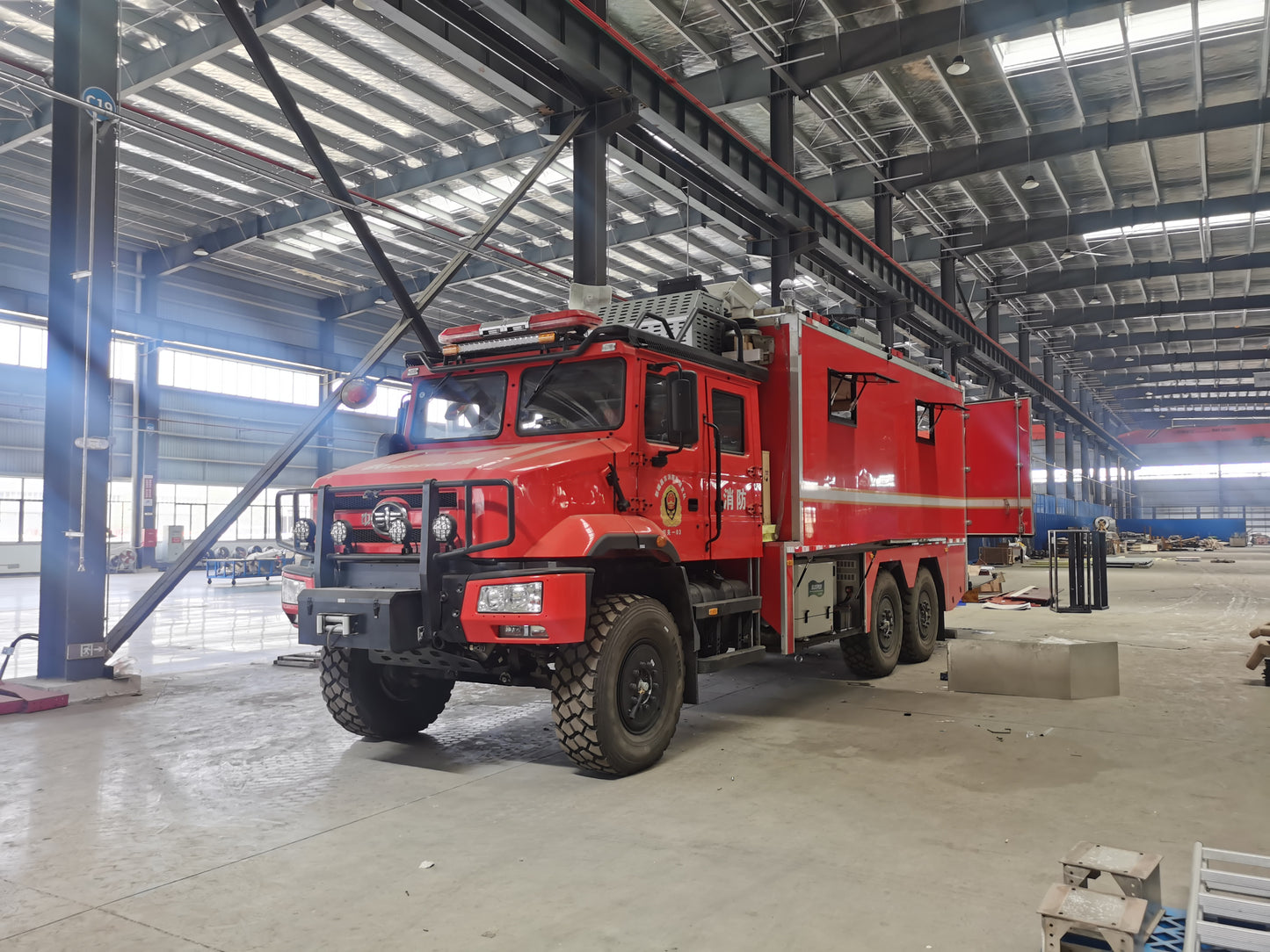 Used FAW 350HP Fire Command Truck for Sale front view