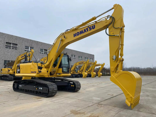 New Komatsu PC210-11M0 Excavator for Sale rear side view