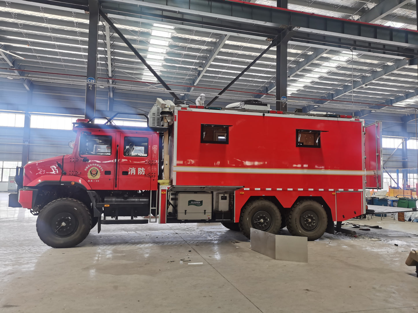 Used FAW 350HP Fire Command Truck for Sale detail view