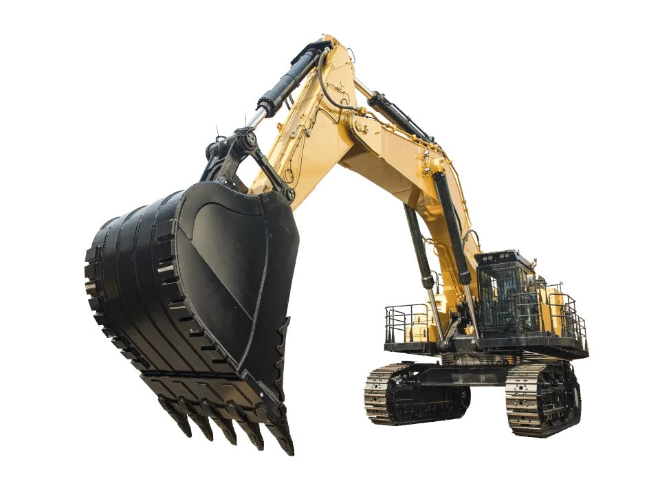 New Sany SY1250H Excavator for Sale rear side view