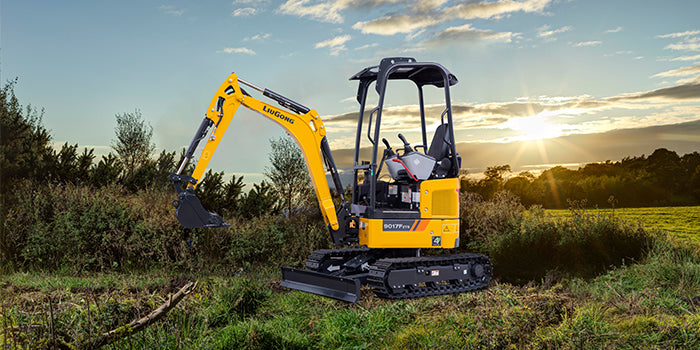 New Liugong 9017FZTS Excavator for Sale rear side view