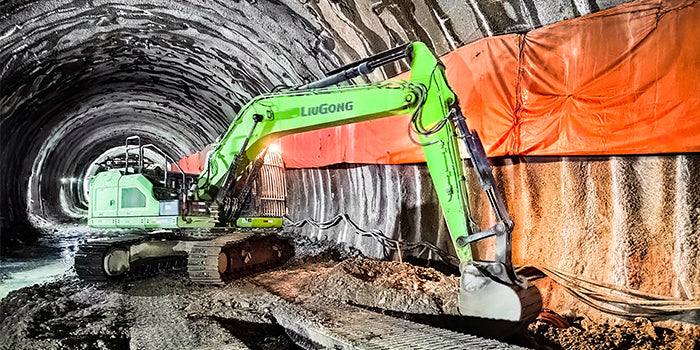 New Liugong 924FE Excavator for Sale rear side view
