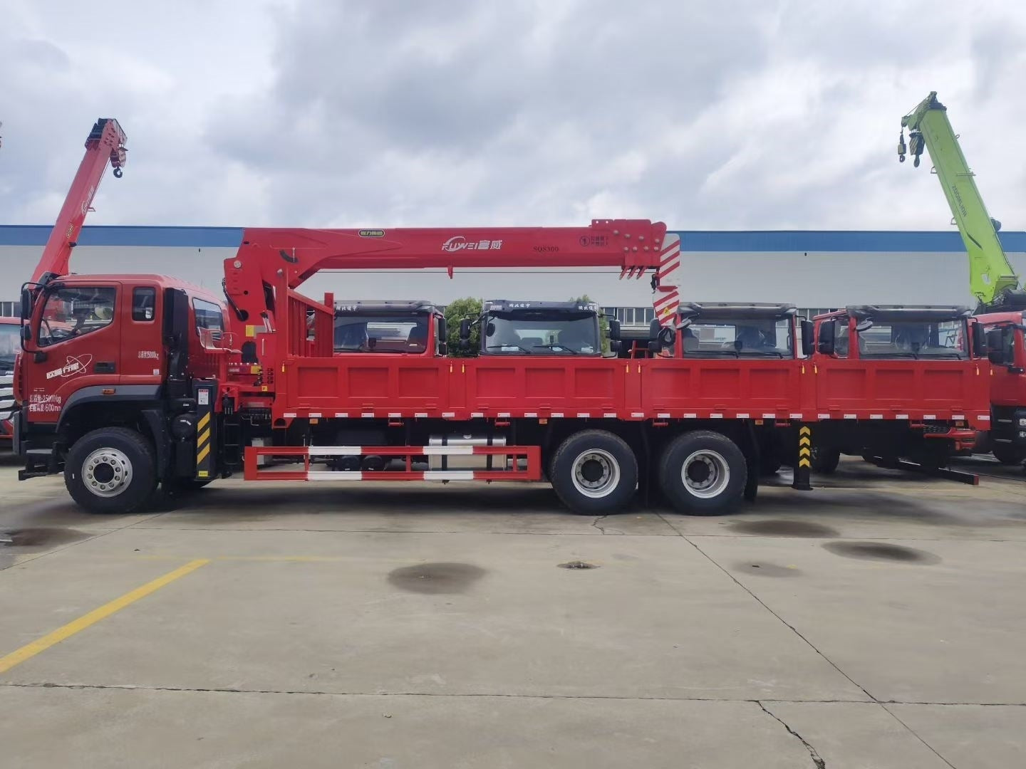 Used Foton 270HP Truck-Mounted Crane for Sale rear side view