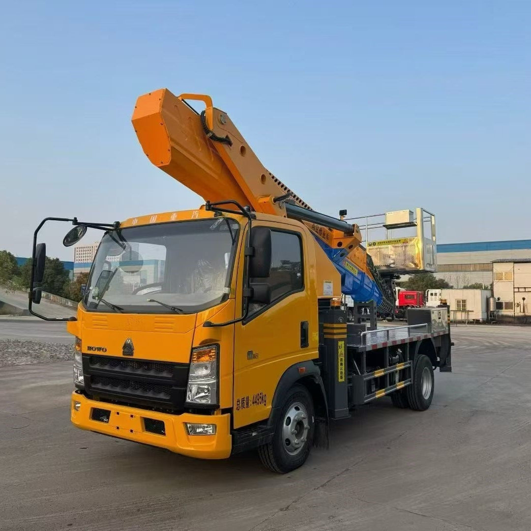 Used Foton 36M TELESCOPIC BOOM Aerial Work Platform Truck for Sale side view