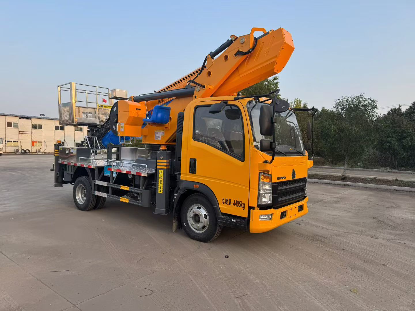 Used Foton 36M TELESCOPIC BOOM Aerial Work Platform Truck for Sale detail view