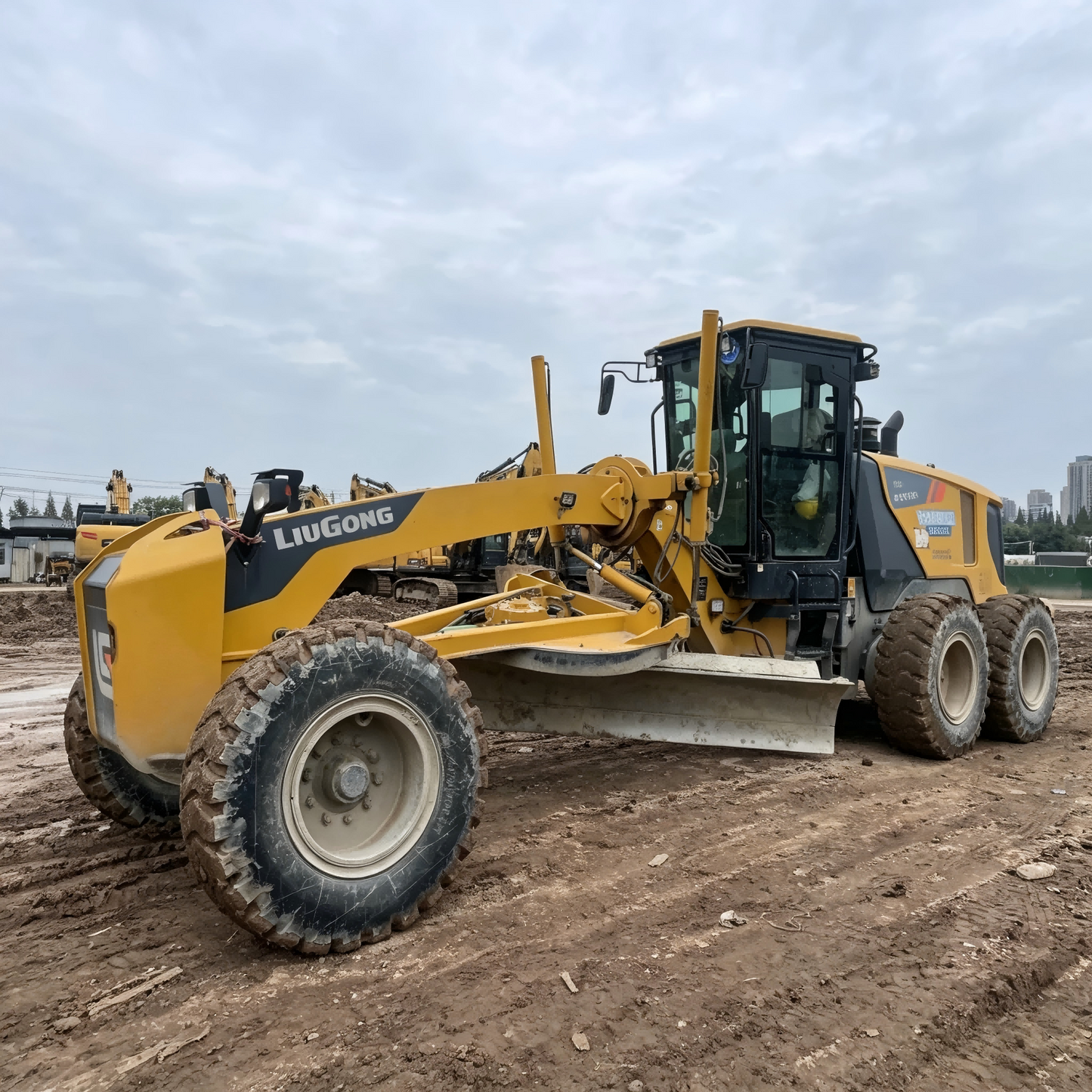 Used Liugong 4230D Motor Grader for Sale side view