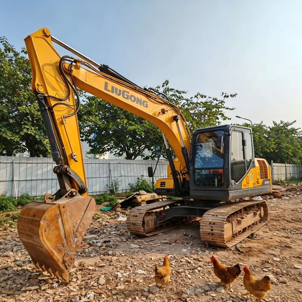 Used Liugong 913E Excavator for Sale side view