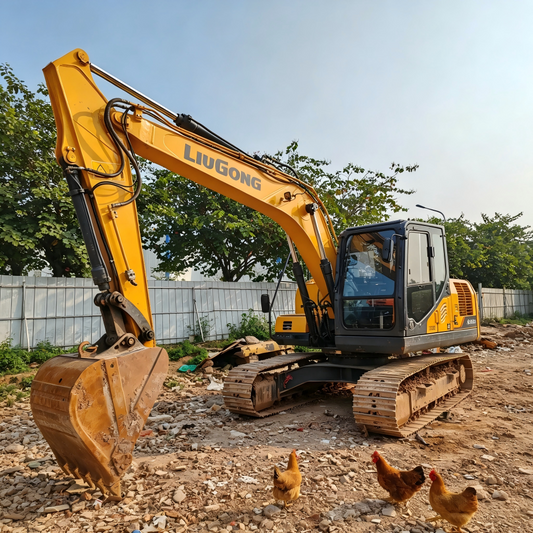 Used Liugong 913E Excavator for Sale side view