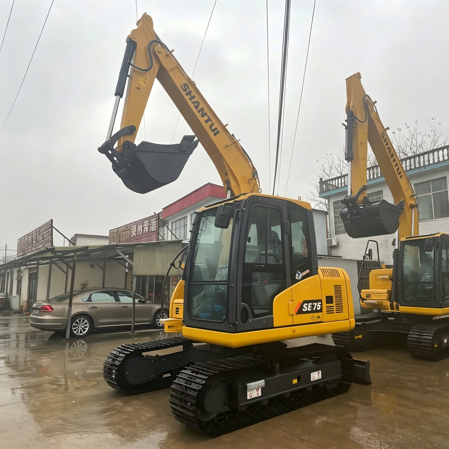 Used Shantui SE75-9 Crawler Excavator for Sale | Shantui SE75-9 Price detail photo 2