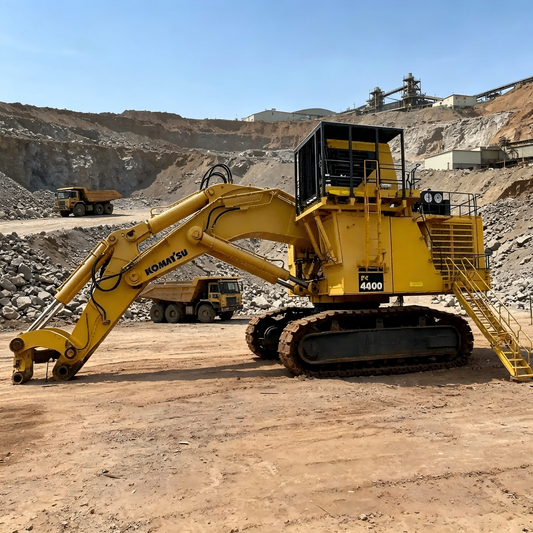 Used Komatsu PC4000 Excavator for Sale side view
