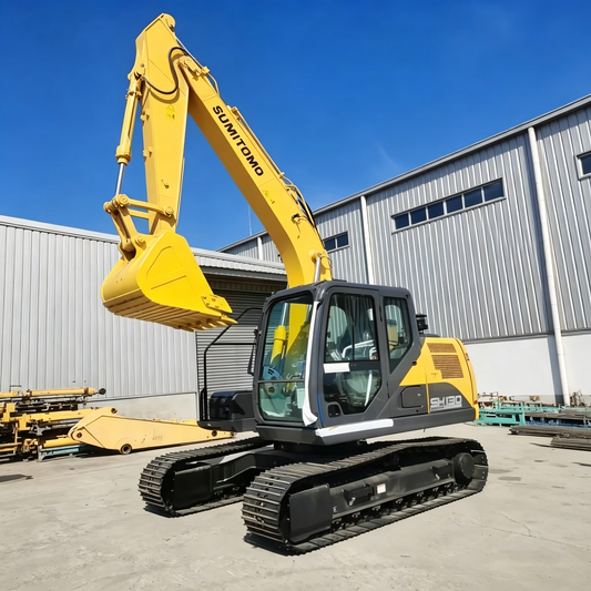 Used Sumitomo SH130-7 Excavator for Sale side view