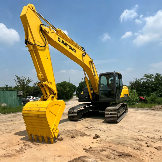Used Sumitomo SH210-6 Excavator for Sale side view