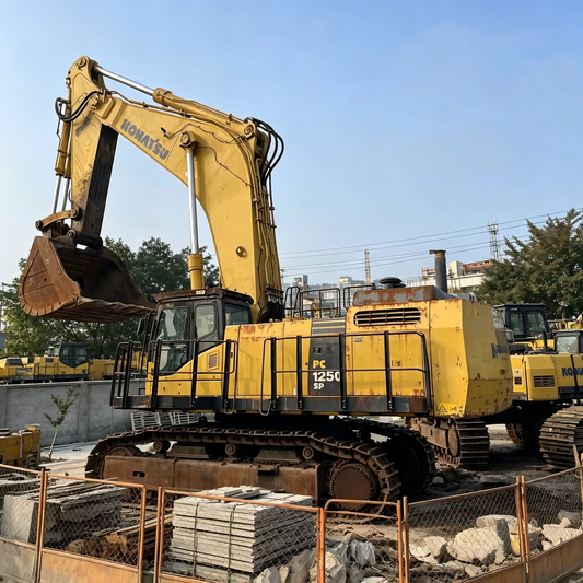 Used Komatsu PC1250 Excavator for Sale side view