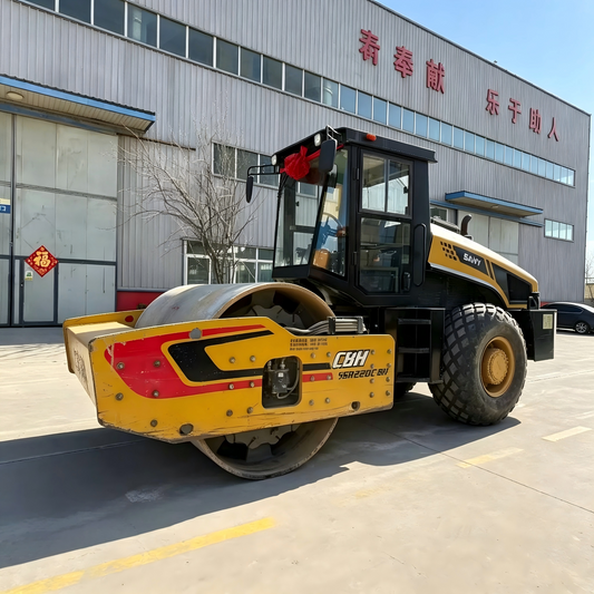 Used Sany SSR220AC-10H Road Roller for Sale side view