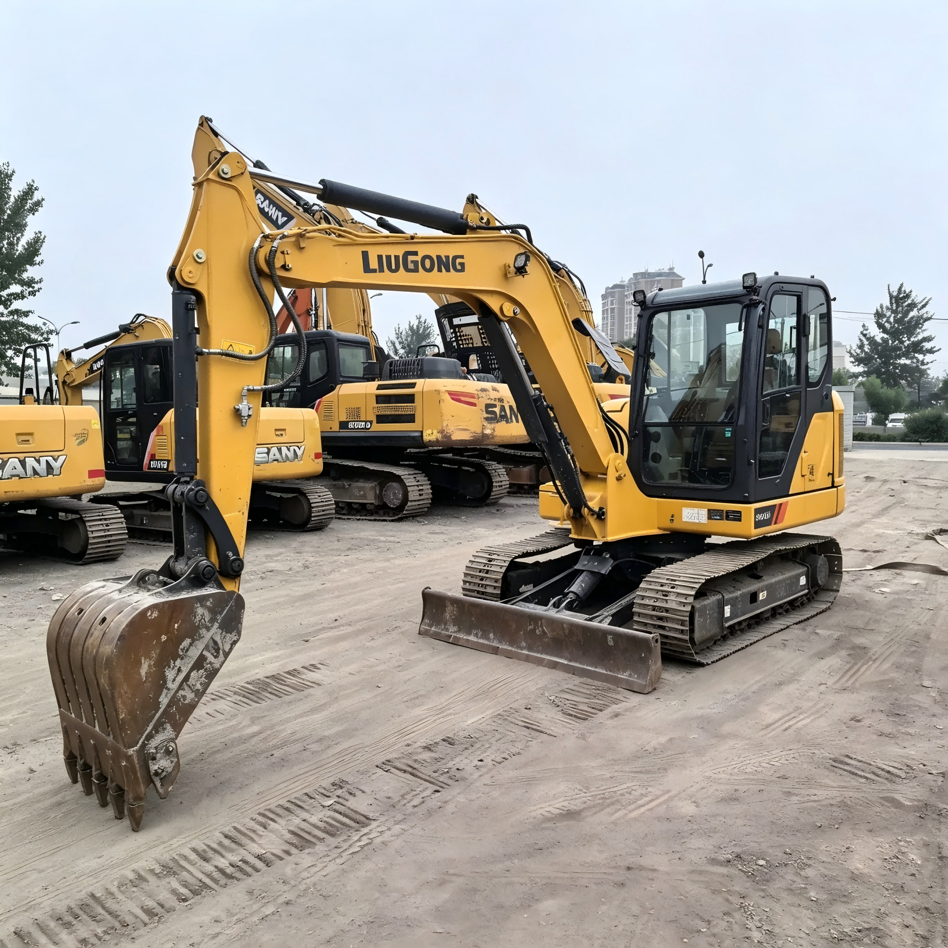 Used Liugong 906FG4 Excavator for Sale side view