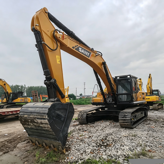 Used Sany 365H Excavator for Sale side view