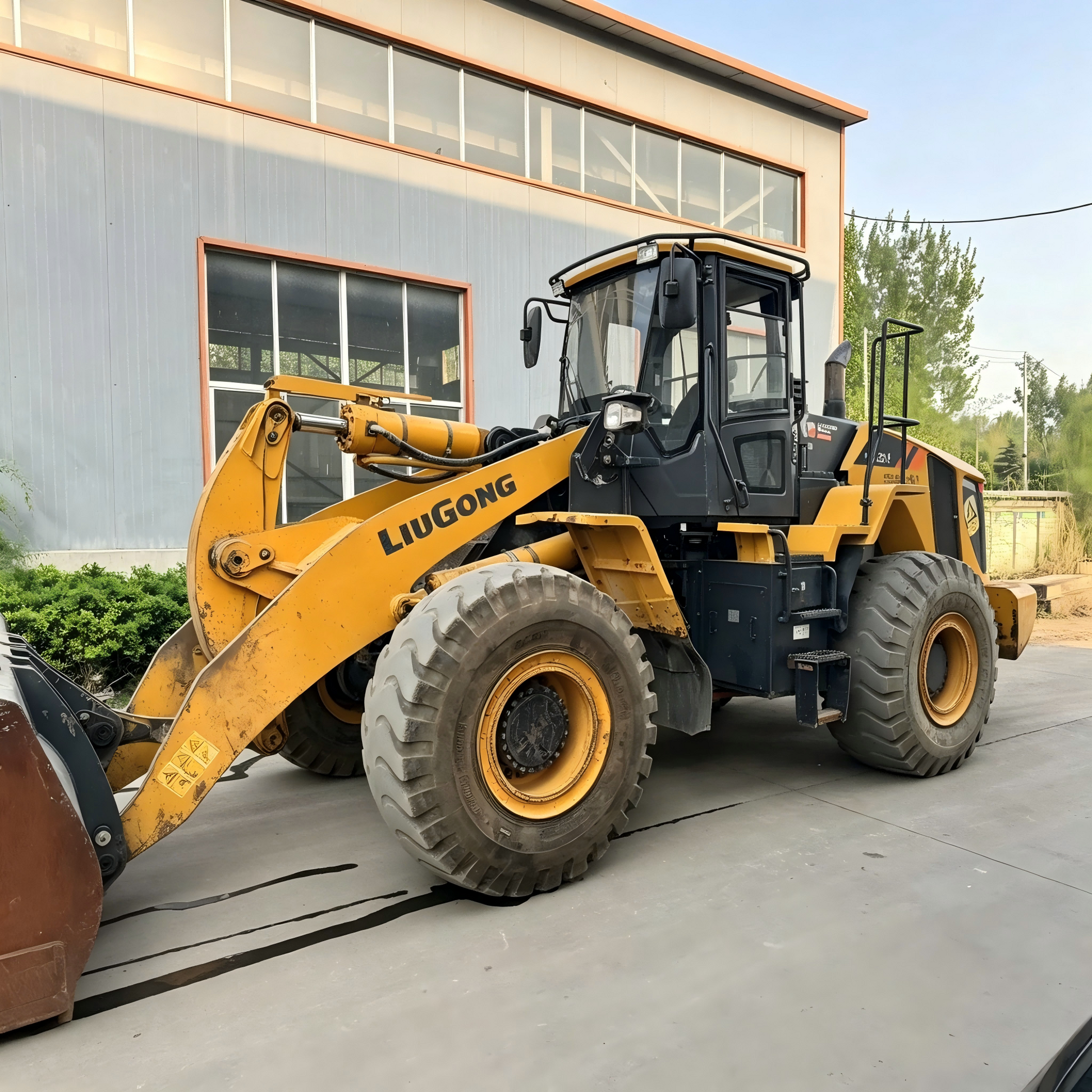 Used Liugong 862H Wheel Loader for Sale rear side view