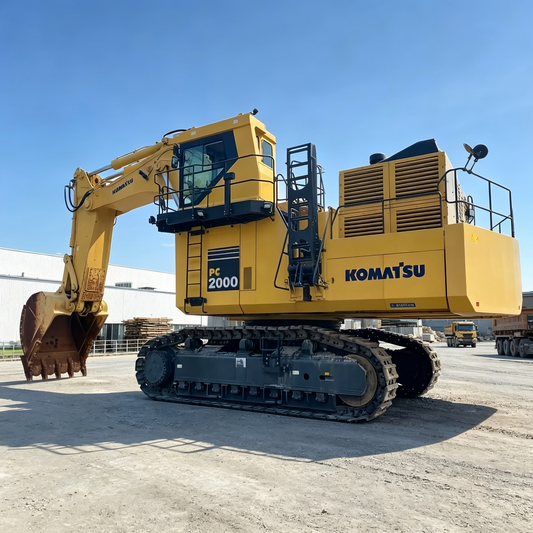Used Komatsu PC2000 Excavator for Sale side view