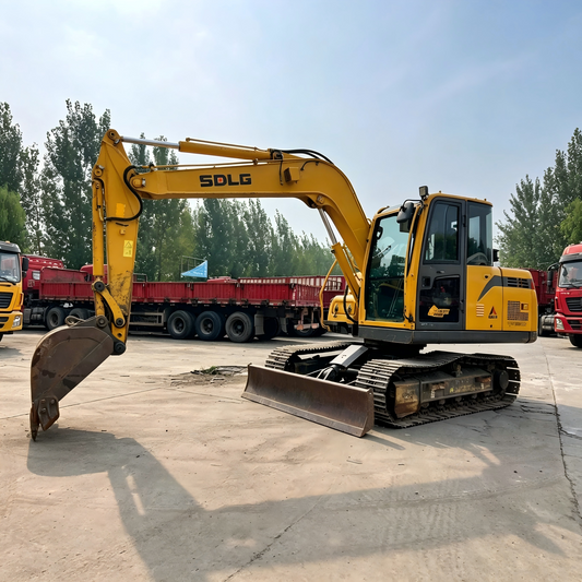 Used Sdlg E690F Excavator for Sale side view