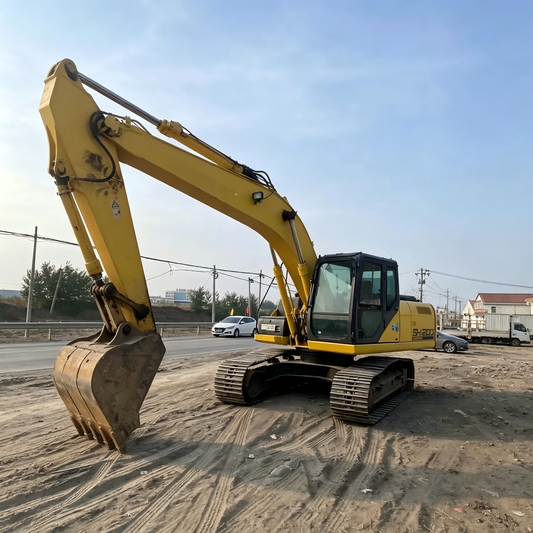 Used Sumitomo SH200-5 Excavator for Sale side view