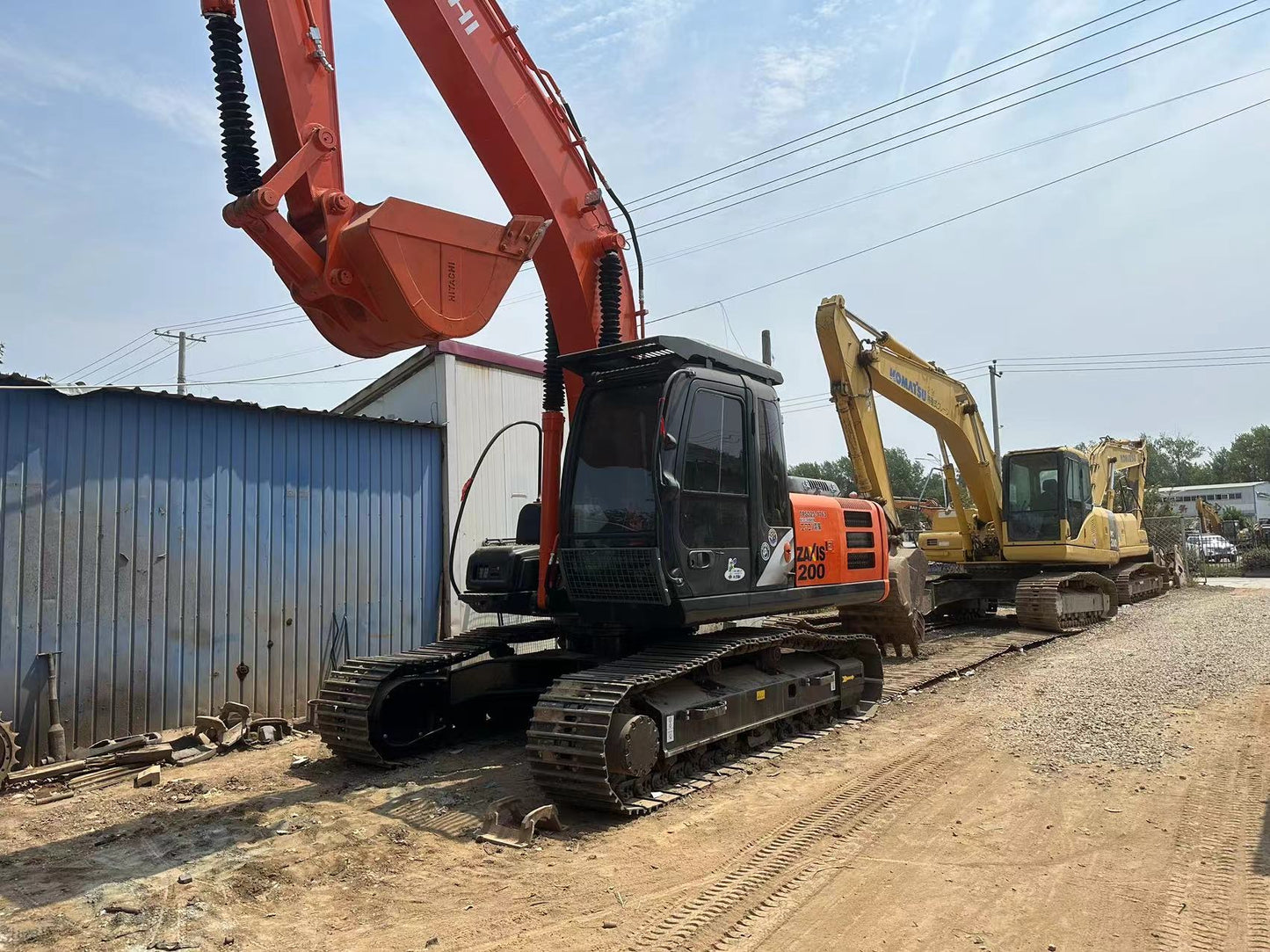 USED HITACHI ZX200-3