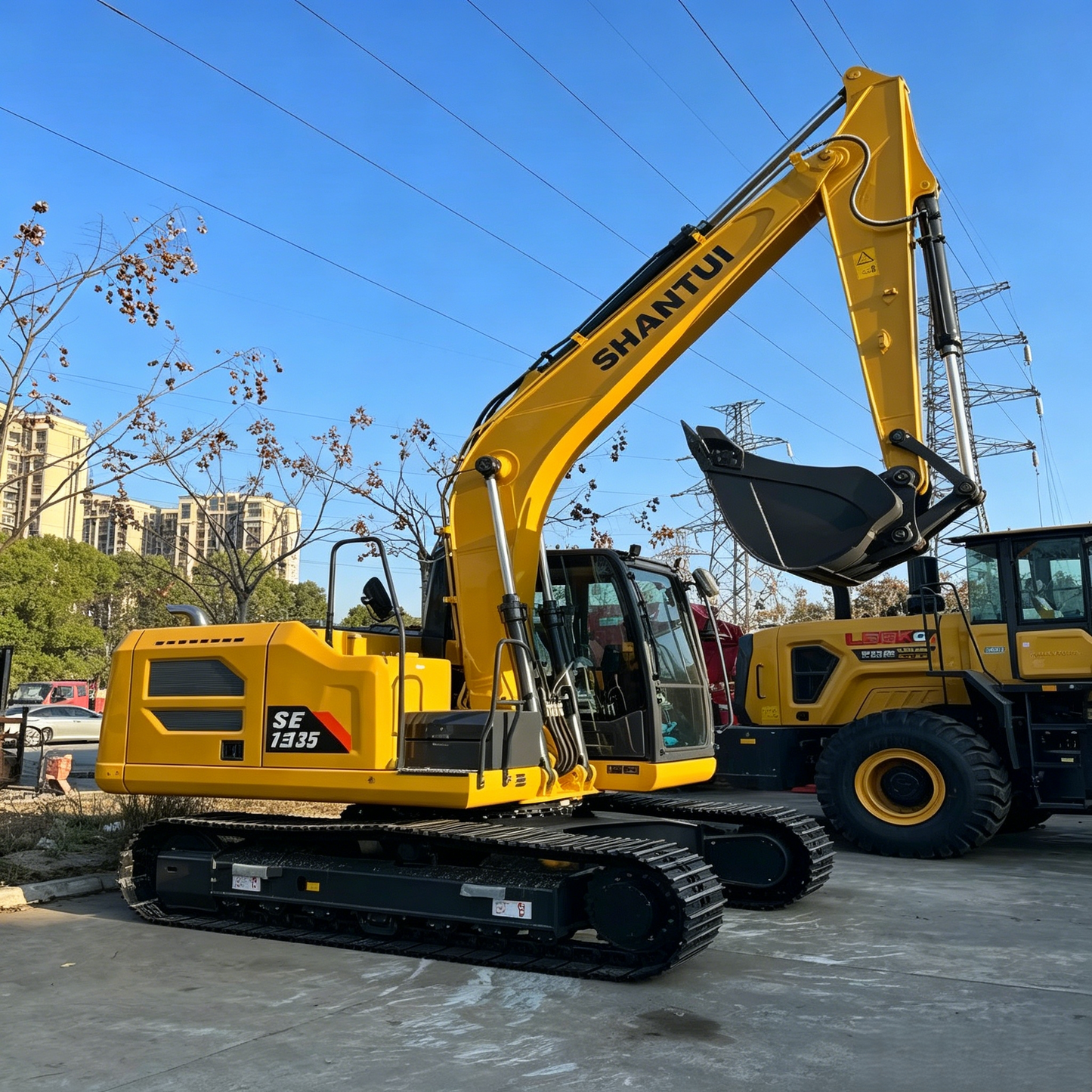 USED SHANTUI SE135