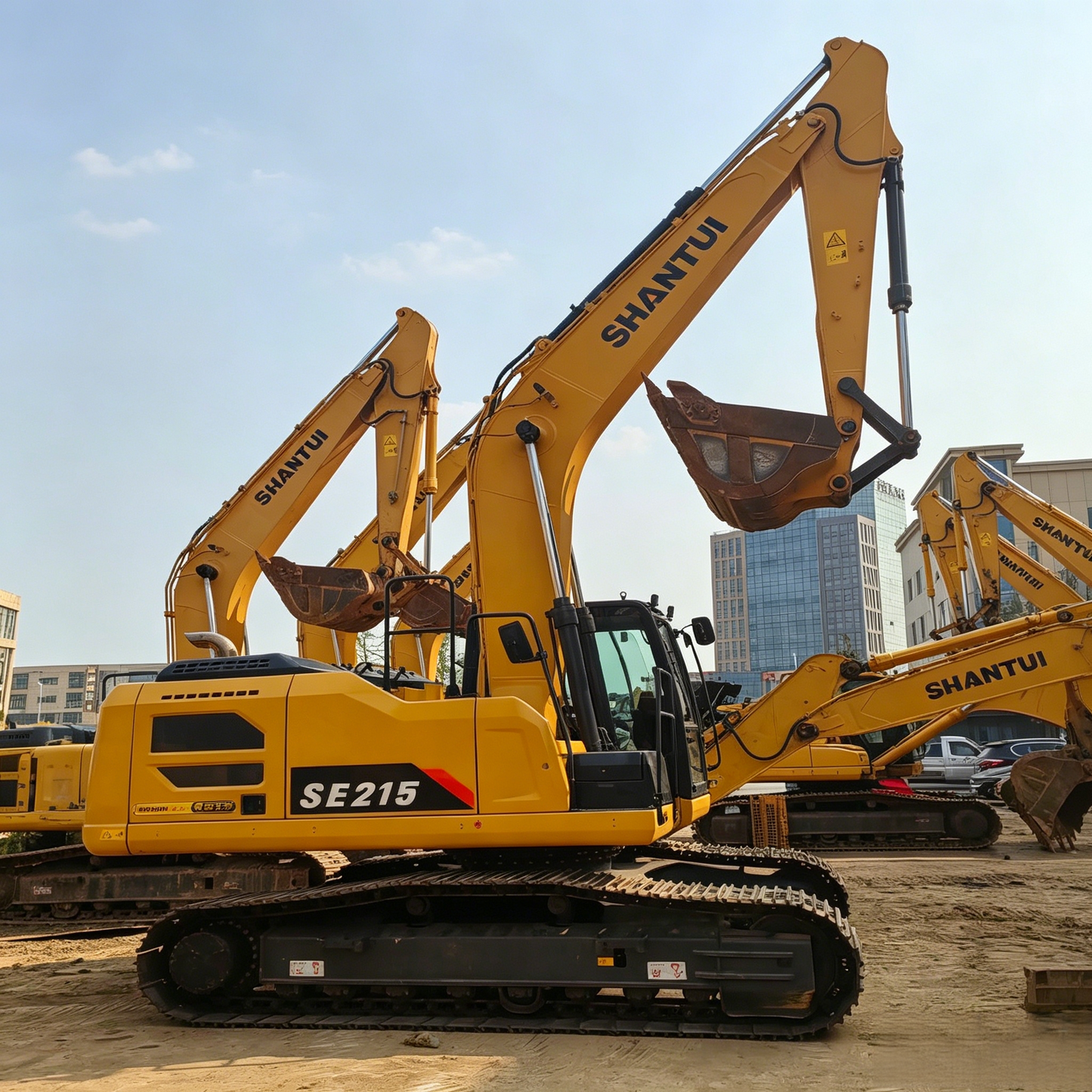 USED SHANTUI SE215