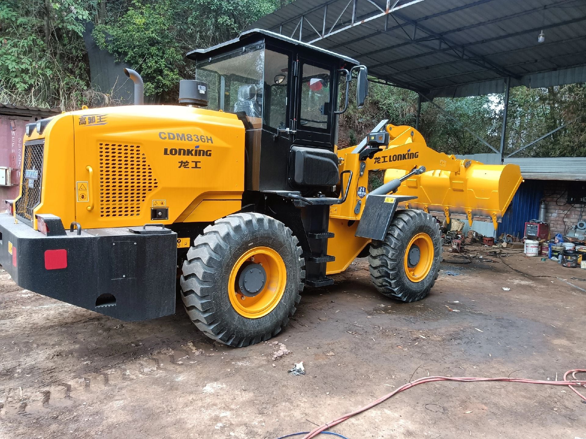 New Lonking CDM836HG Wheel Loader for Sale front view