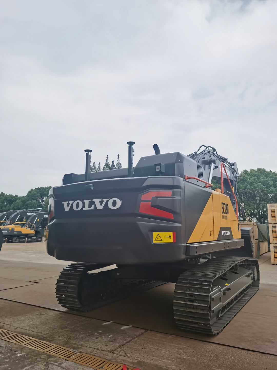 New Volvo EC380DL Excavator for Sale front view