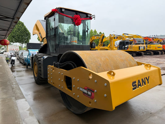 Used Sany SSR260AC-10H Road Roller for Sale rear side view