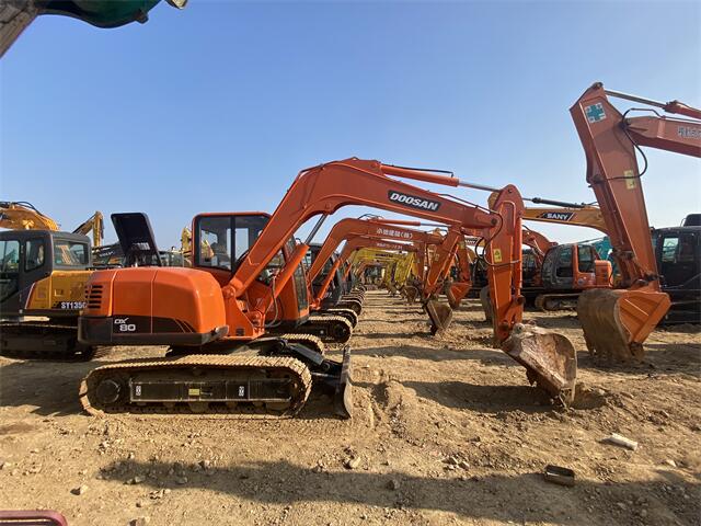 Used DOOSAN DX80 Crawler Excavator for Sale | DOOSAN DX80 Price detail photo 4