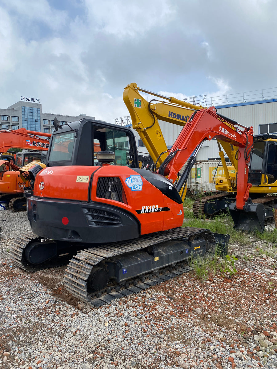 Excavadora de cadenas Kubota KX183-3 usada en venta | Precio Kubota KX183-3 foto de detalle 4