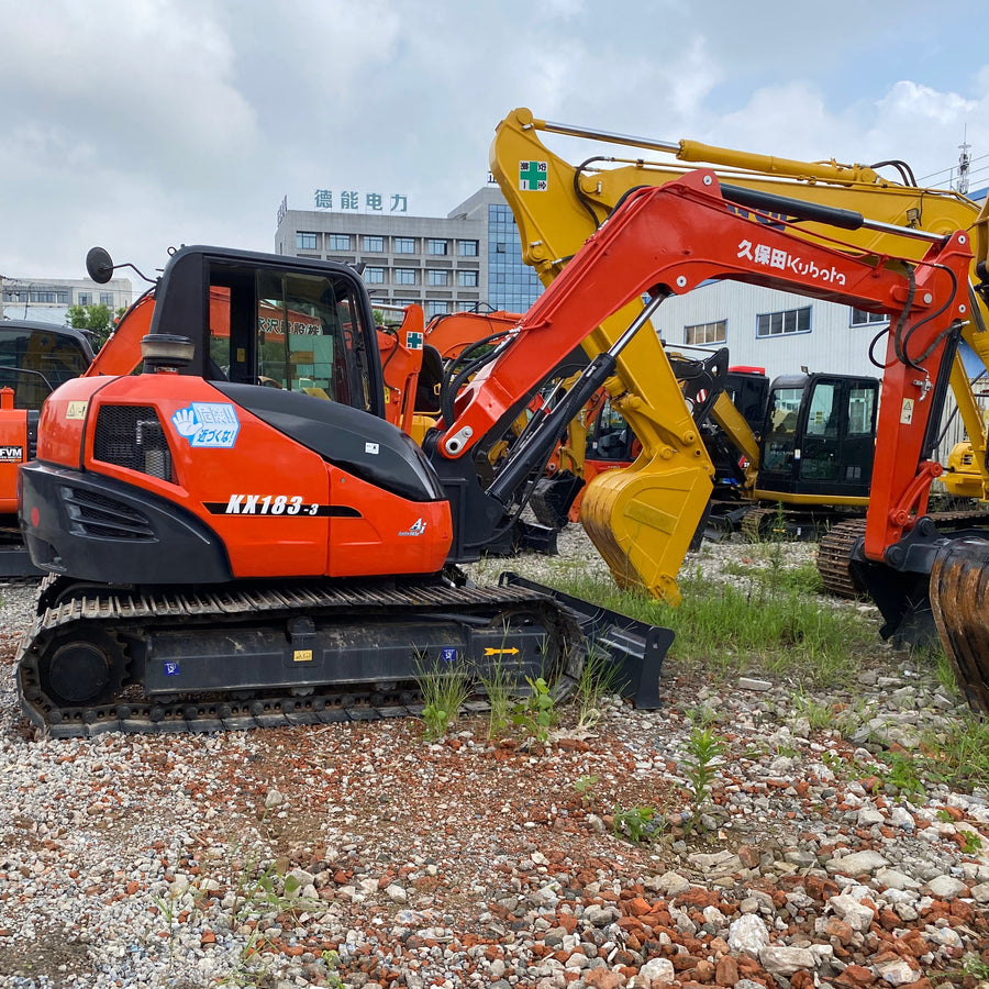 Excavadora de cadenas Kubota KX183-3 usada en venta | Precio Kubota KX183-3 foto de detalle 1