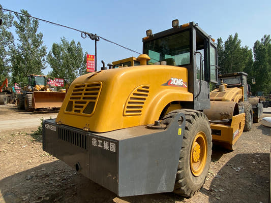 Used XCMG XSM220 Road Roller for Sale rear side view