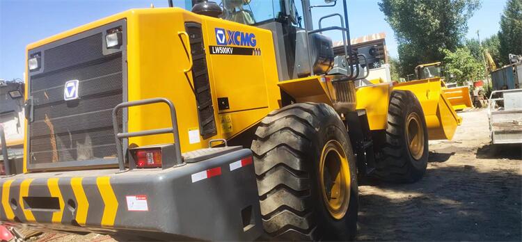 Used XCMG LW500 Wheel Loader for sale bucket and boom detail for sale