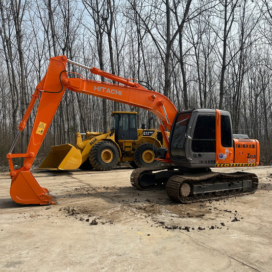 Used Hitachi ZX120 Excavator for Sale side view for sale