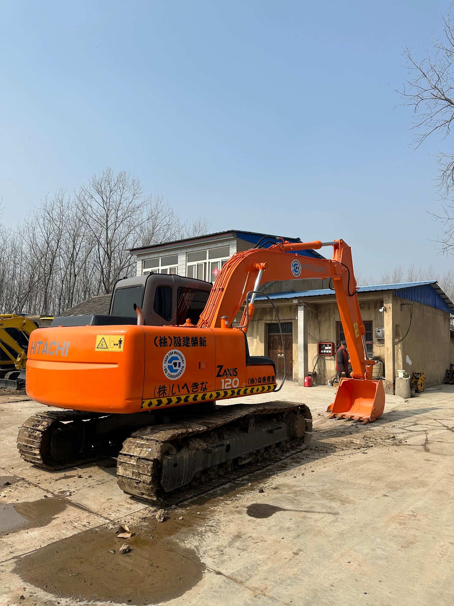 USED HITACHI ZX120