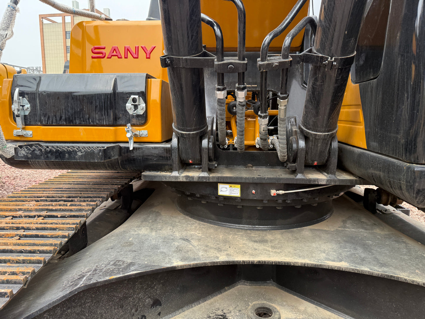 Used SANY SY235C crawler excavator real inventory view 5