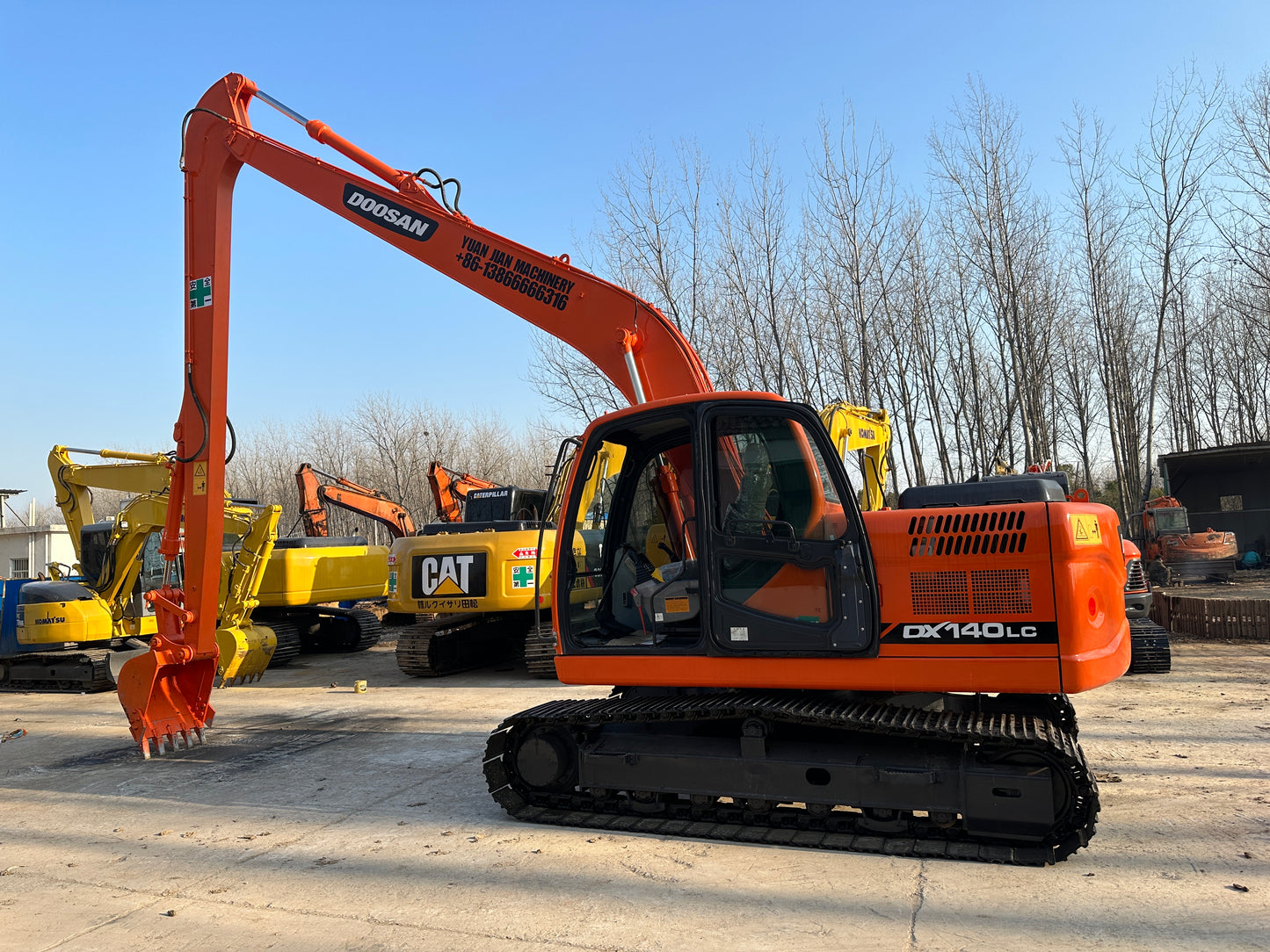 USED DOOSAN DX140LC