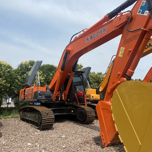 Used HITACHI ZX360HQ crawler excavator real inventory view 2