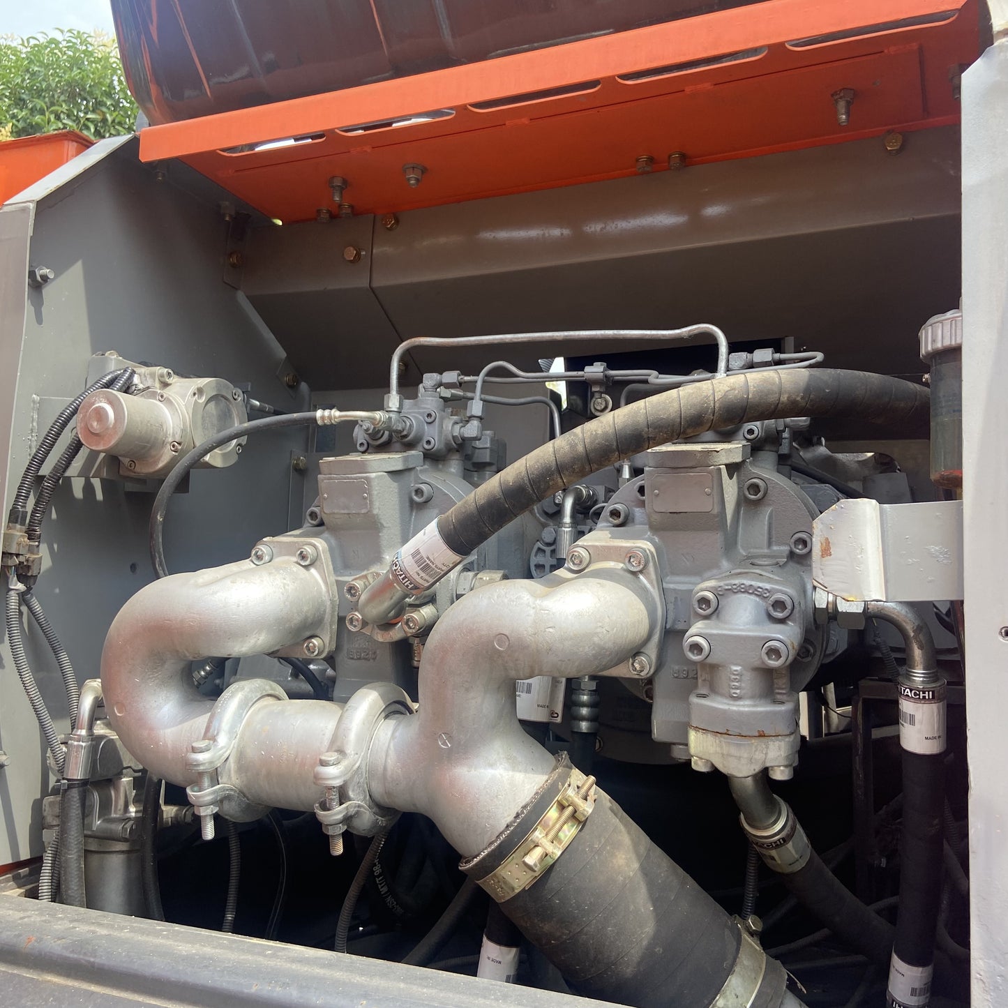 Used HITACHI ZX360HQ crawler excavator real inventory view 4