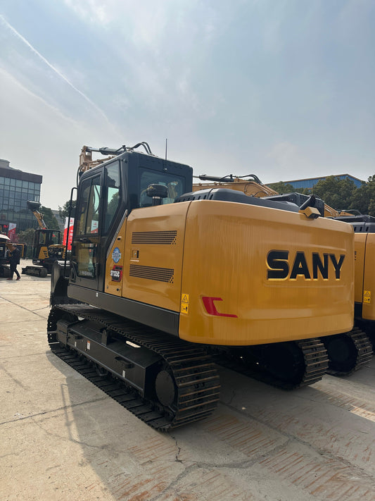 New Sany 135C Road Roller for Sale rear side view