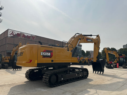 New Sany SY375 Road Roller for Sale rear side view