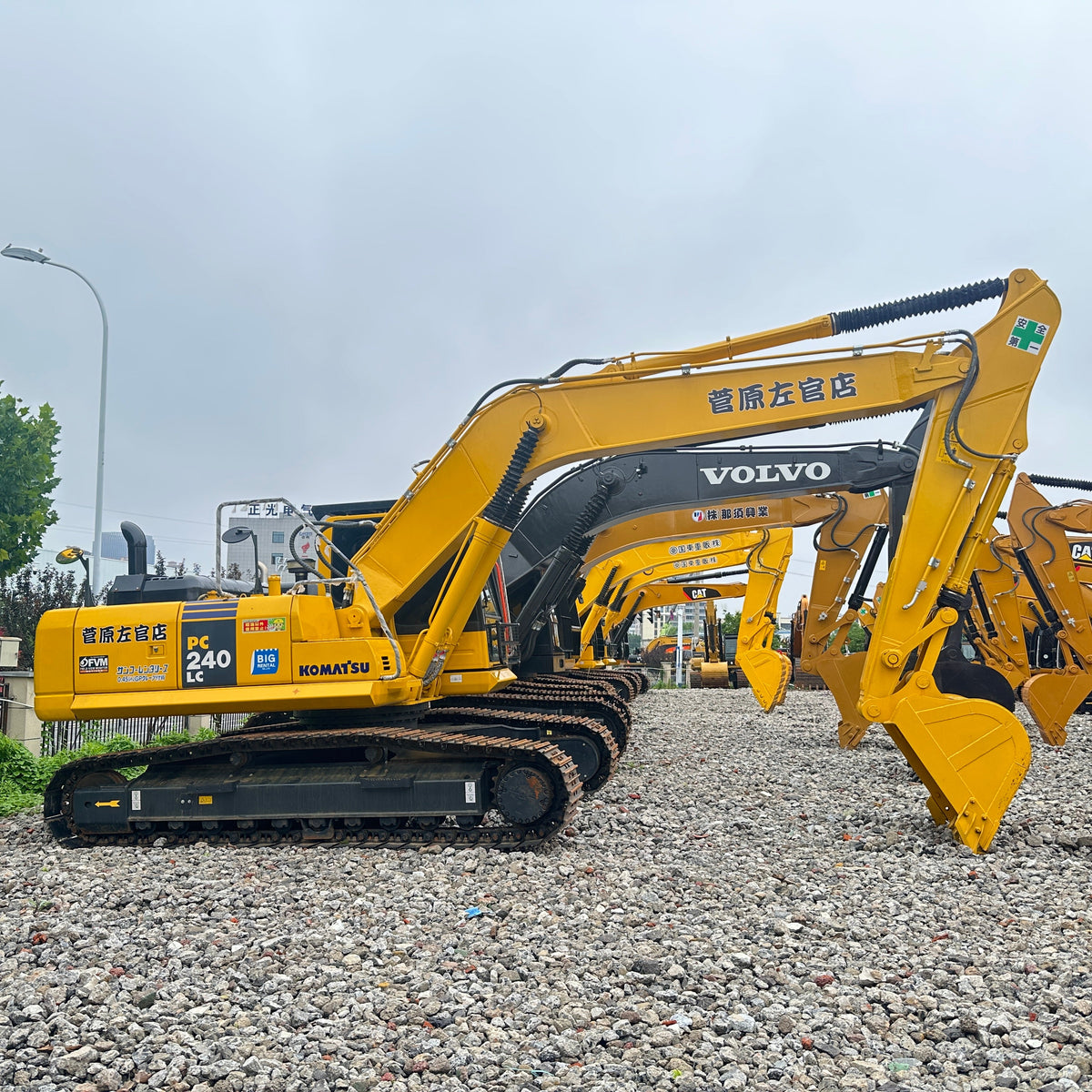 Used Komatsu PC240LC-8 Crawler Excavator - inventory overview