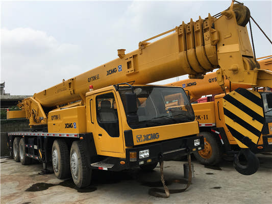 Used XCMG QY70K 70 TON CRANE Crane for Sale rear side view