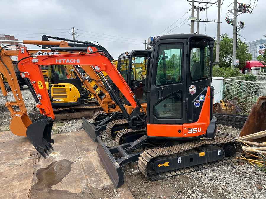 Excavadora de cadenas HITACHI ZX35U usada en venta | Precio HITACHI ZX35U foto de detalle 2