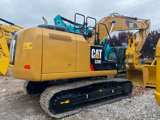 Used CAT 320E crawler excavator real inventory view 2