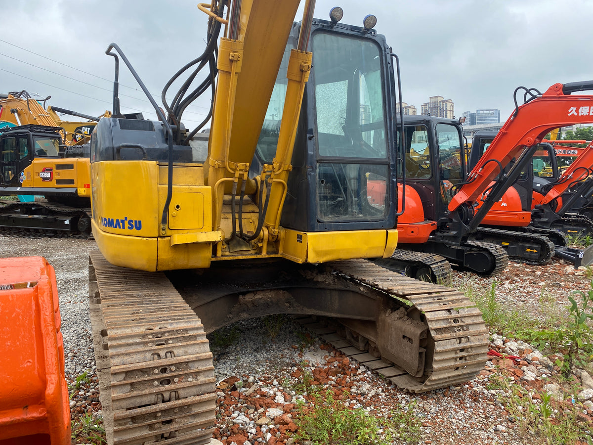 Used Komatsu PC138US-7 Crawler Excavator - machine condition view