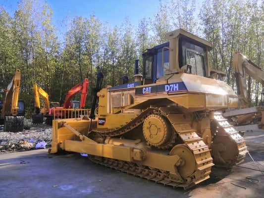 Used Caterpillar D7H Bulldozer for Sale rear side view